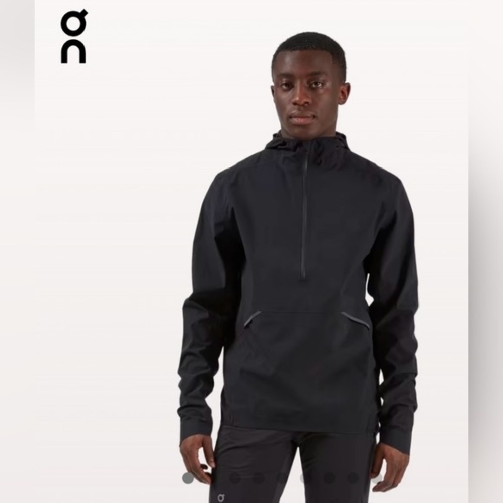 On Running Waterproof Anorak Jacket - Navy - Size Medium